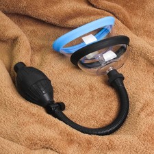 Weibliche Pussy Vakuumpumpe mit 2 Saugnäpfen Brustvergrößerung Verbesserung DE