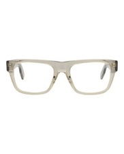 Kenzo Mens Square/Rectangle Brown Brown Transparent Fashion Designer Eyewear