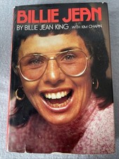 BILLIE JEAN BY BILLIE JEAN KING SIGNED BOOK 1974 1st Edition | 1st Printing