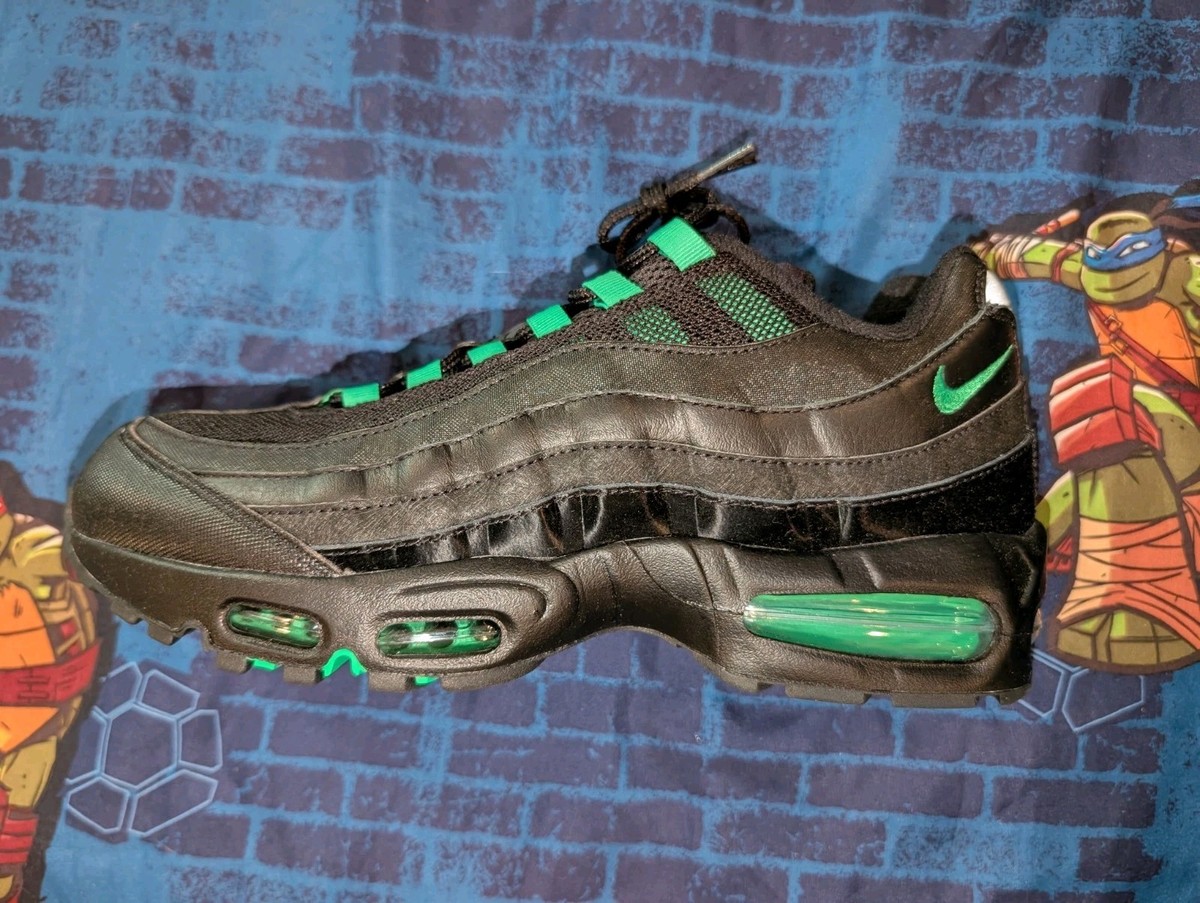 Nike Air Max 95 OG Big Bubble Black Green Shock IB1667-002 Men's