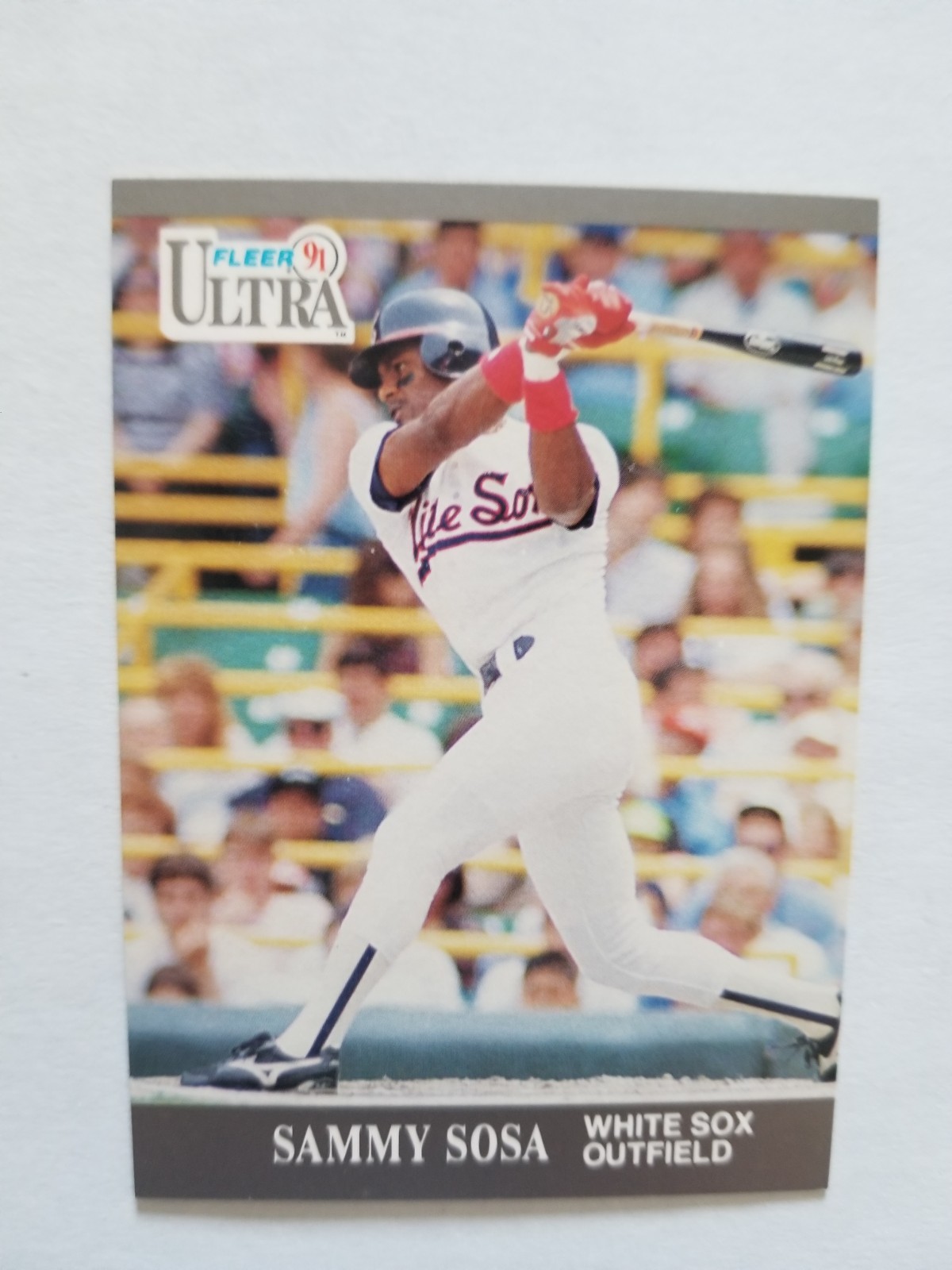 Sammy Sosa #82 Baseball Cards 1991 Ultra trading card — raw and PSA graded price guide