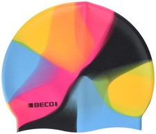 Kids Silicone Hat, Flerfarvet Cap, Black/Multicoloured, One Size EU