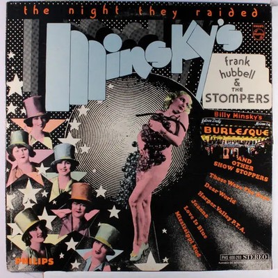 LP Frank Hubbell & The Village Stompers The Night They Raided Minskys And Othe
