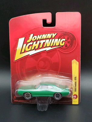 JOHNNY LIGHTNING 1969 PONTIAC GTO GREEN JL FOREVER 1/64 R18 