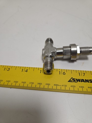 Swagelok SS-4MG-VCP Valvola di misurazione portata media in acciaio inox 1/4" maschio - Foto 5 di 6
