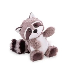 25cm Gray Raccoon Plush Toy Soft Stuffed Animal Doll Pillow Kids Birthday Gift