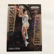 2025 Panini WNBA Prizm Fireworks Sonia Citron #15 RC