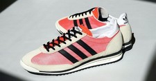 adidas Athletic Low Top Sneaker Lace Up Solid...