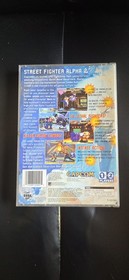 STREET FIGHTER ALPHA 2 SEGA SATURN CIB NTSC USA WITH REG CARD 