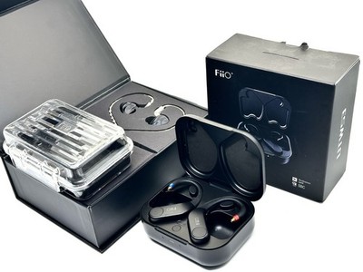 FiiO FH3 High-Res IEMs & UTWS3 Bluetooth DAC Amplifier Adapter BUNDLE   Low Use