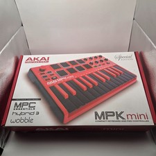 Akai MPK Mini MK3 Wobble Red Special Edition 25-Key MIDI Controller