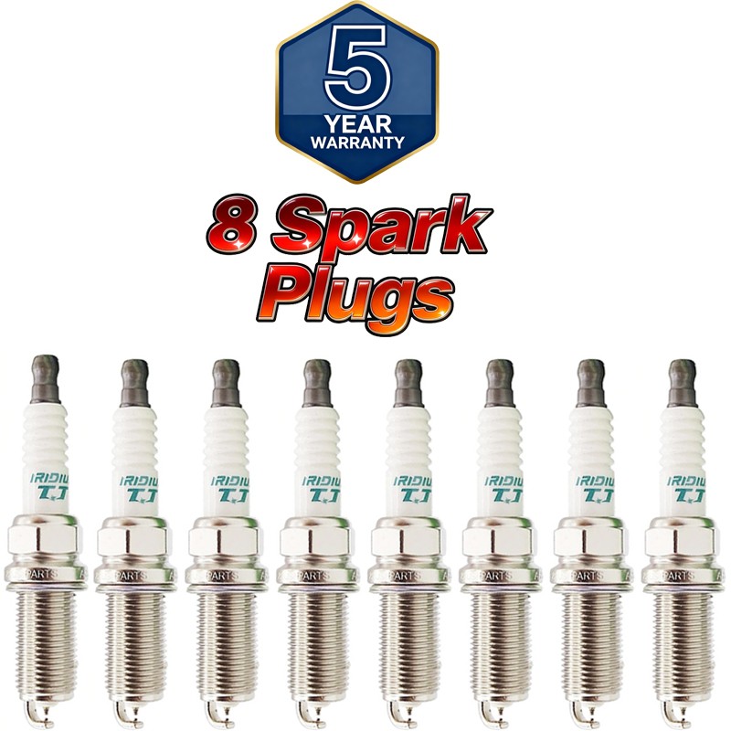8PCS Iridium Denso IKH16TT/4703 TT Spark Plugs For Dodge Jeep Kia 4703