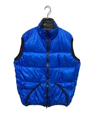 Custom Blue Down Vest for Men, Size S by UNITED ARROWS × FEATHERED FRIENDS
