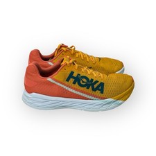 Hoka U Rocket X Radiant Yellow Camellia Mens Sneakers Shoes 10 44