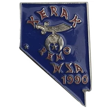 Shriners Pin Nevada KERAK 1990 Metal Enamel
