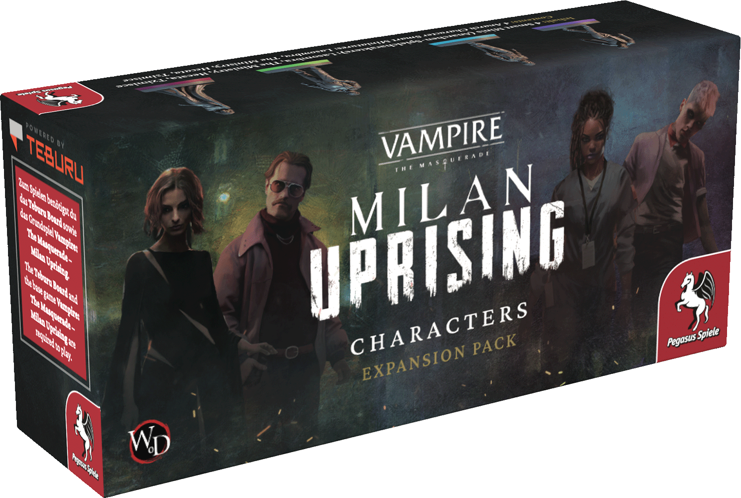 Teburu: Milan Uprising (Vampire: The Masquerade) - Playable Characters... - Bild 4