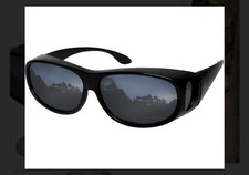 Fit Over Sunglasses Polarized Lens Case Included Wear Over Prescription