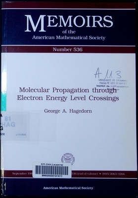 Molecular propagation through electron energy level crossings George A.  2501634