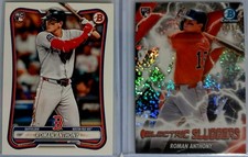 2026 Bowman Roman Anthony Electric Slugger /150 + Base RC Lot. Boston Red Sox