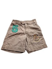 4t Boys Polo Ralph Lauren Short Crest Number 5 Khaki