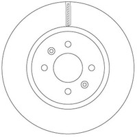 2X Bremsscheibe TRW DF6842 FüR RIO IB KIA Active GB Hyundai I20 2 GDI Crdi Lpgi