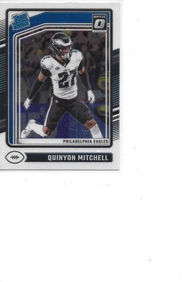 2024 Donruss Optic Quinyon Mitchell Rookie Eagles Football Card #282