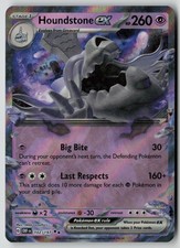 Pokemon Houndstone ex 102/197 Double Rare NM