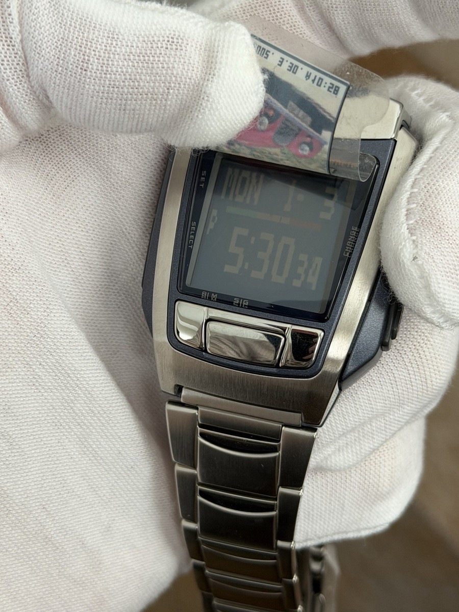 Very Casio E-data Bank Color Wrist Camera Watch Wqv-10 Module 2412
