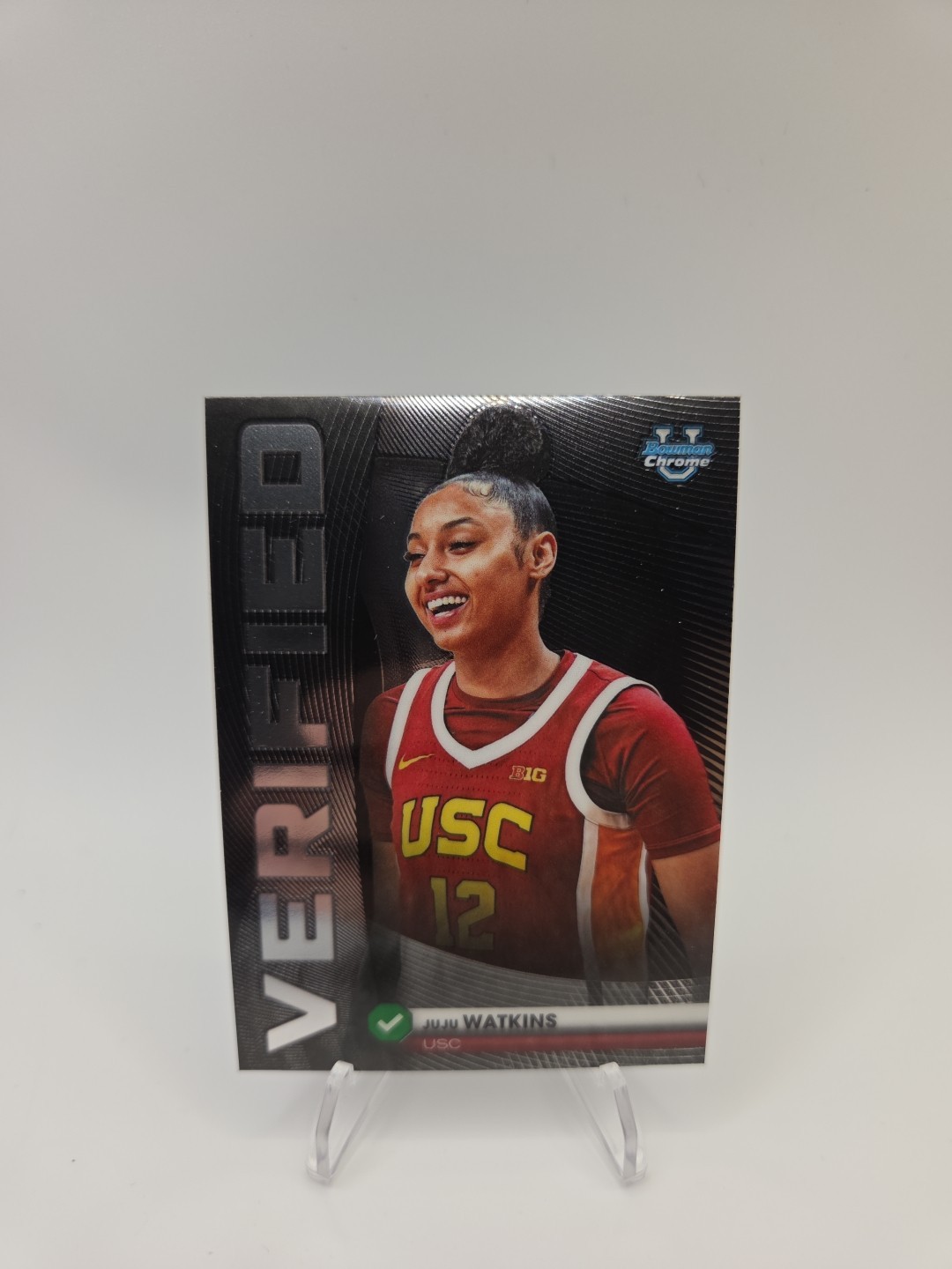 Juju Watkins 2025-26 Bowman Chrome VERIFIED #BV-8 USC