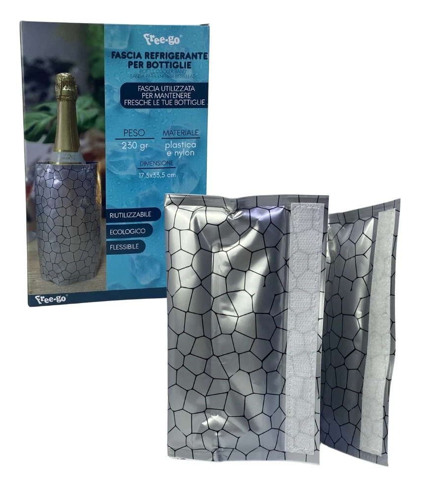 SodaNature SodaSleeve Custodia Termica In Neoprene Per Bottiglie SodaStream Crystal - 24h Di Fresco