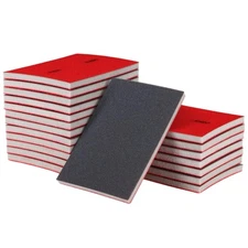 Grit Sanding Sponge Set, Sanding Sponges Pads, Soft Foam Dry Wet Sandpaper Block