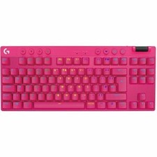 Logitech G PRO X TKL RAPID Gaming Keyboard Magnetic Analog Rapid Trigger Magenta