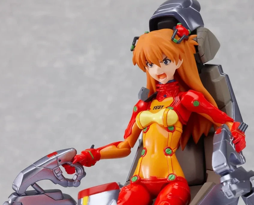 Evangelion Asuka Shikinami Figma 084 Max Factory Good Smile Japan Sealed Rare - Image 2 of 4