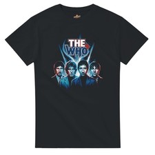 Image of The Who Music Inspired Black Unisex T Shirt, S-5XL, Rock Tee