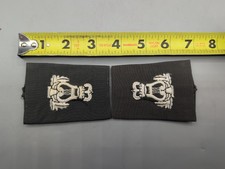 Paire d'épaulettes type slip-on britannique
