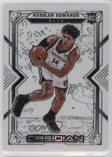 2021-22 Panini Obsidian Electric Etch White Pulsar Kessler Edwards #184 12jy