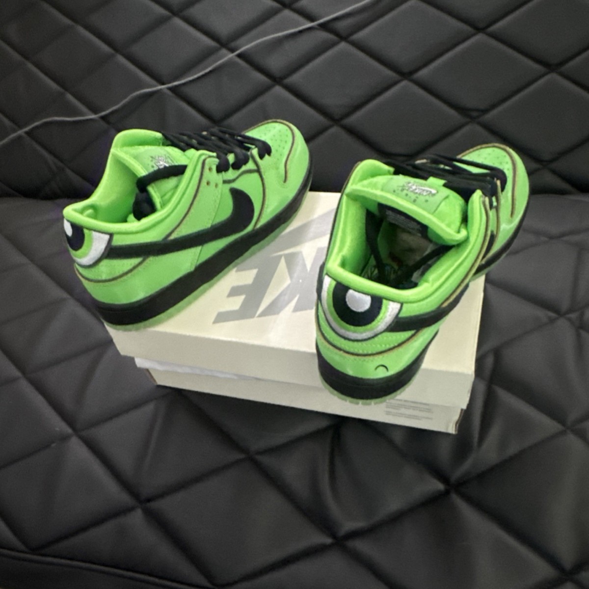 Nike Powerpuff Girls Dunk SB Low Pro QS Buttercup FZ8319-300 Green