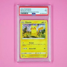 2022 Pokemon McDonald's Collection Pikachu Holo #7 PSA 7 on eBay