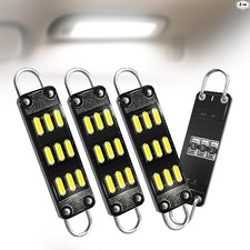 4-pack 561 Led Dome Light Bulb Auto Interior Rigid Loop Festoon Bulbs Inside Lig