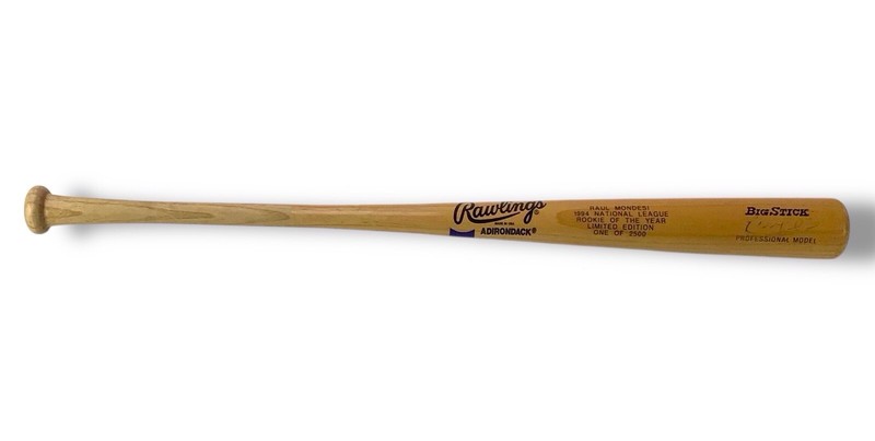Raul Mondesi Signed Auto Rawlings Adirondack Big Stick Bat /2500 w/ JSA Cert