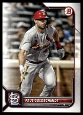 Paul Goldschmidt 2022 Bowman #69 Cardinals MLB READ FREE SHIPPING AutographDen