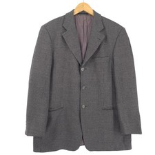 Strellson Wool Blazer Jacket Grey 3-Button Regular EU 52 UK/US 42