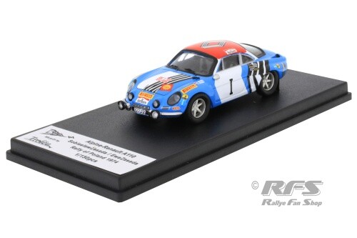 Alpine Renault A110 Rallye Rally Rajd Polski 1974 Zasada 1:43 Trofeu Rrpl01-image