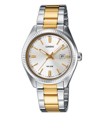 Casio Timeless Collection Klassische Damenuhr Armbanduhr LTP-1302PSG-7AVEG
