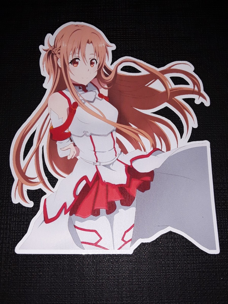 Yuuki Asuna Sword Art Online Glossy Sticker Anime Waterproof! | eBay
