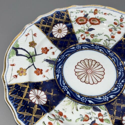 Antique Chamberlains Worcester Queens Pattern Imari Plate 1810s Hand Marked 20cm - Picture 4 of 13