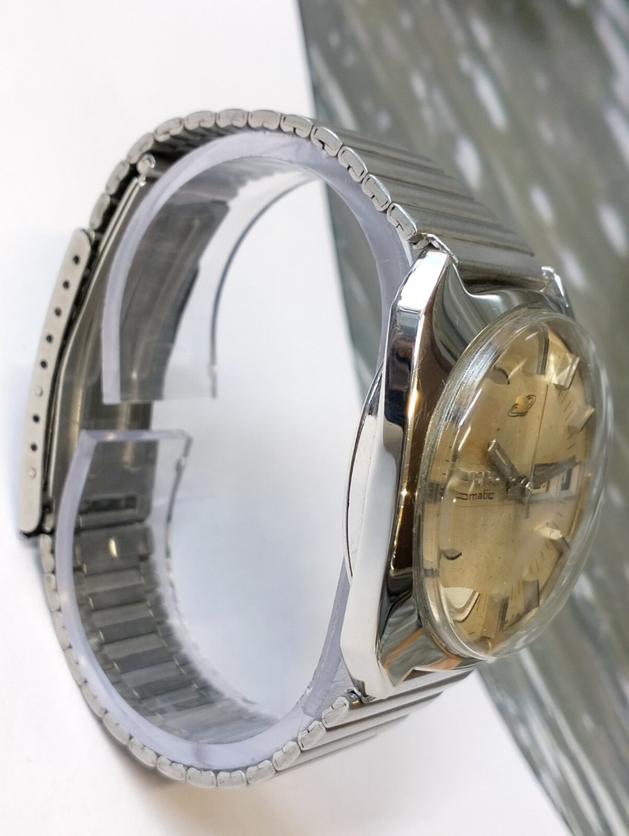 ENICAR OCEAN PEARL AUTOMATIC PATINA SILVER DIAL 167-1-02 SWISS MEN ENICAR OCEAN PEARL AUTOMATIC PATINA SILVER DIAL 167-1-02 SWISS MEN