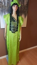 Women Kaftan Casual Maxi Dress Kimono Sleeve Evening Gown