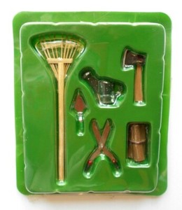 casa delle bambole miniature set attrezzi