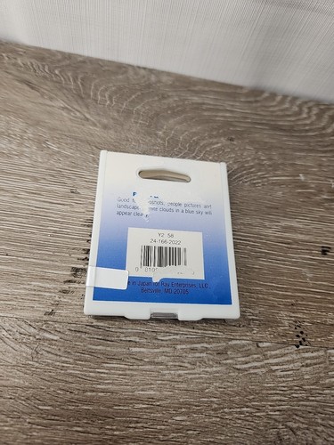 Genuine 58mm Yellow 2 Y2 K2 #Y2  Glass Lens Filter 58 mm Japan Made Quantaray 58 - Picture 2 of 2